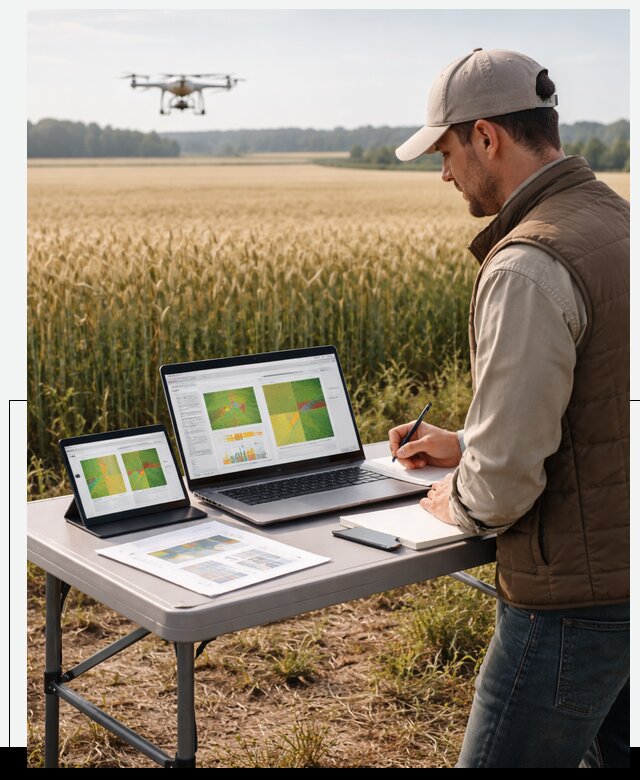 Система AI прогнозирования урожайности для точных агрономий в Бирске