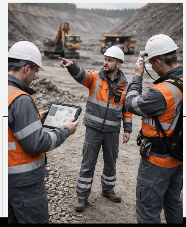 Система контроля персонала для горнодобывающей отрасли в Бирске