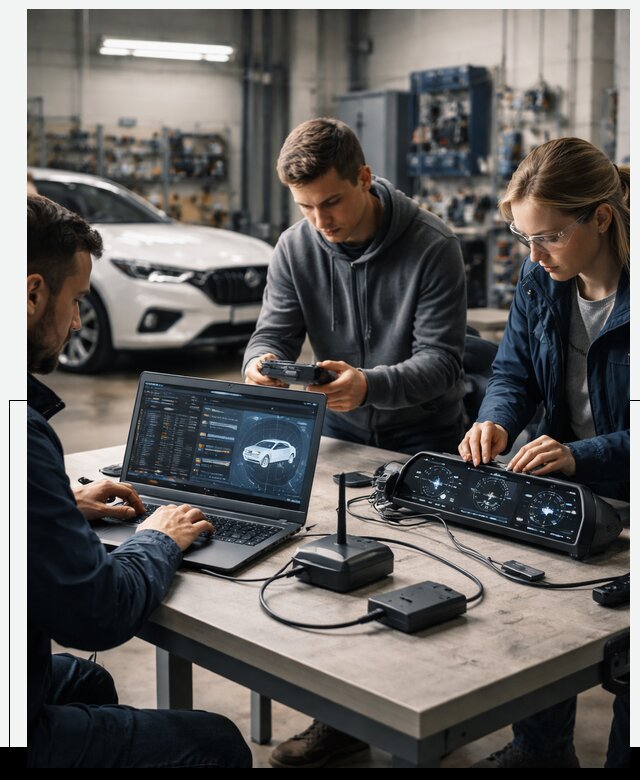 Разработка Connected Car и ПО для автопрома в Бирске