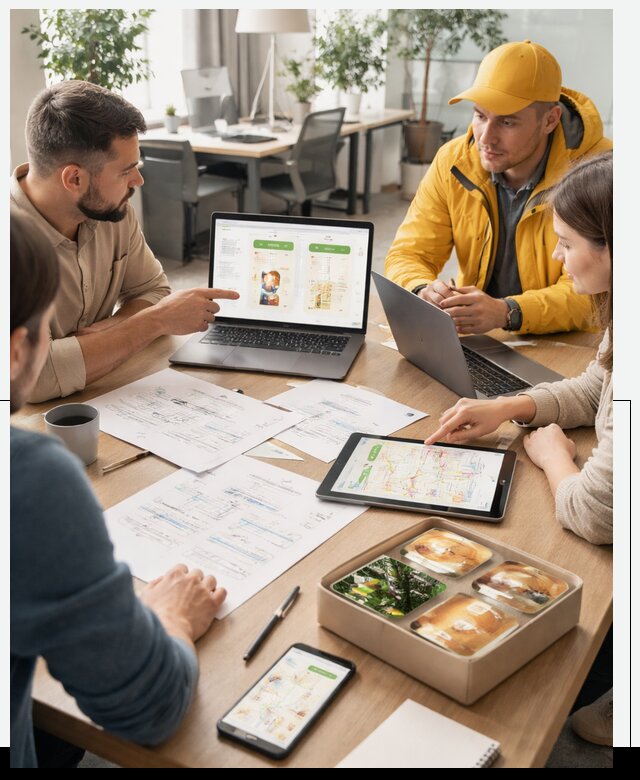 Разработка агрегатора доставки еды в Бирске от 15591 р., АвикейБрк