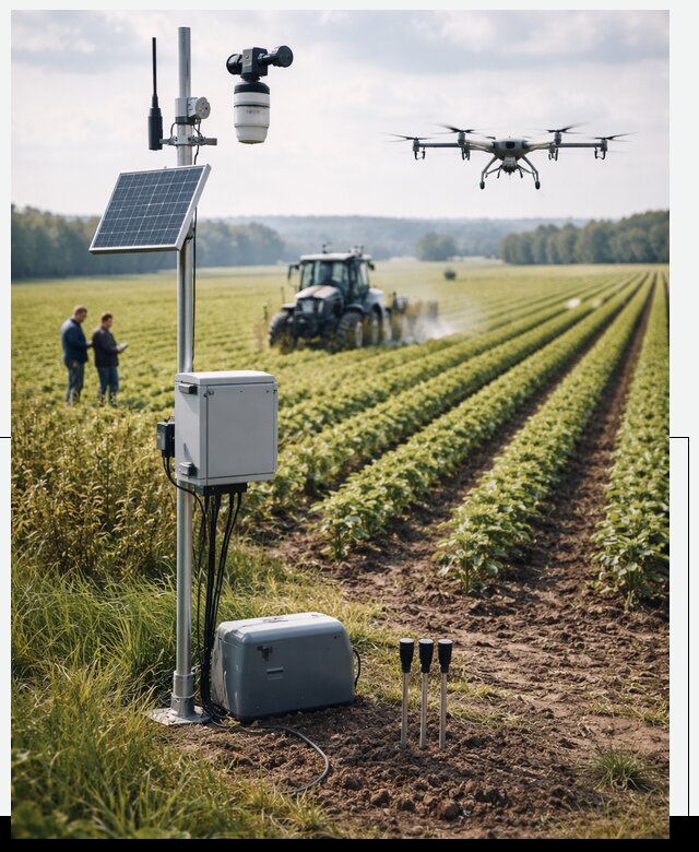 Разработка IoT мониторинга полей в Бирске от 8835 р. | АвикейБрк